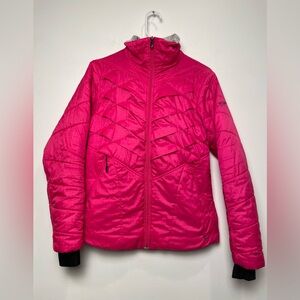 Columbia Omni Heat jacket medium pink in good condition.